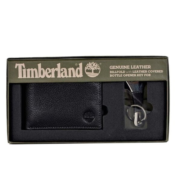 Timberland Men's Leather Billfold Bottle Opener - Picture 2 of 5